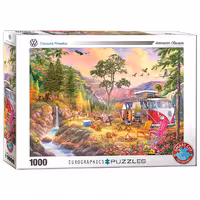 پازل 1000 تکه یوروگرافیکس Eurographics طرح بهشت کمپرها