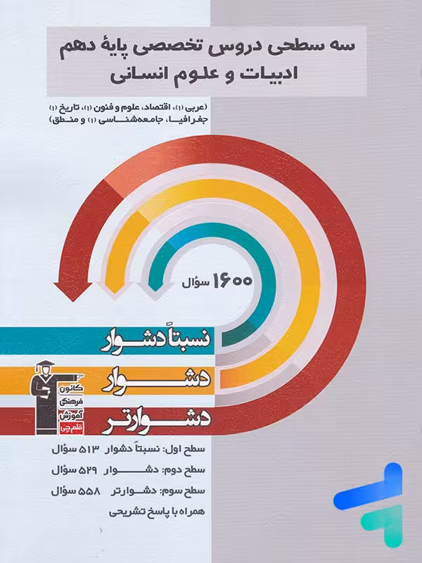 دروس اختصاصی دهم رشته انسانی سه سطحی قلم چی