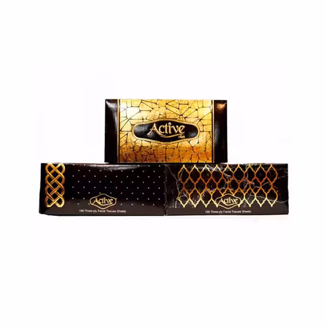 دستمال کاغذی سه لایه اکتیو 100 برگ