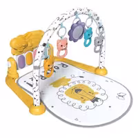 تشک (پارک) بازی موزیکال مدل پیانو طرح دار جغجغه ای