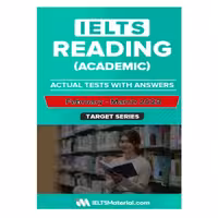 کتاب IELTS Academic Reading Actual Tests February March 2023