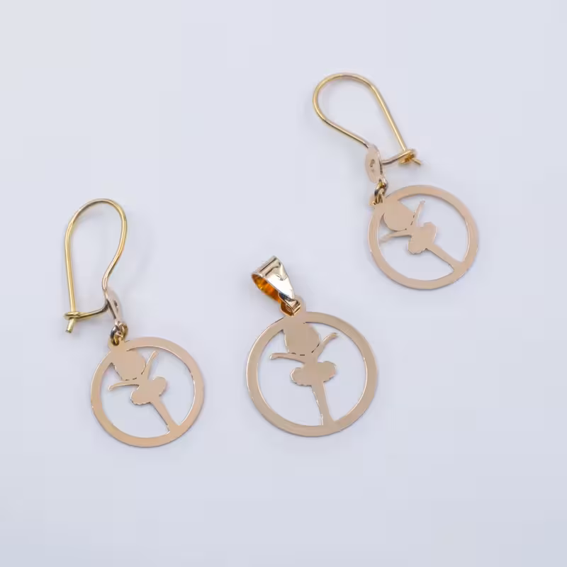 نیم ست مینیمال طرح بالرین