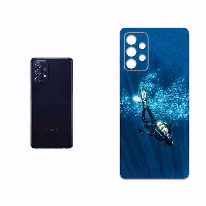 برچسب پوششی ماهوت مدل Scuba Diving مناسب برای گوشی موبایل سامسونگ Galaxy A72