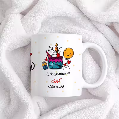 ماگ حس آمیزی طرح مردادماهی جان مدل کبری