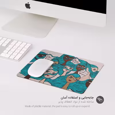 ماوس پد پیکسل میکسل مدل Racismo