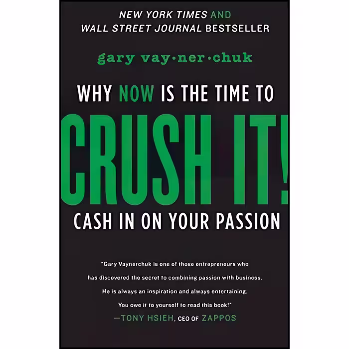 کتاب Crush It! اثر Gary Vaynerchuk انتشارات Harper Studio