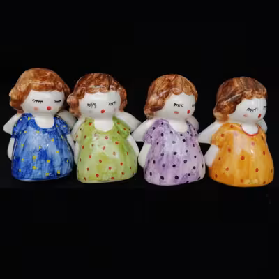 نمکدان سرامیکی طرح فرشته کد 10910360