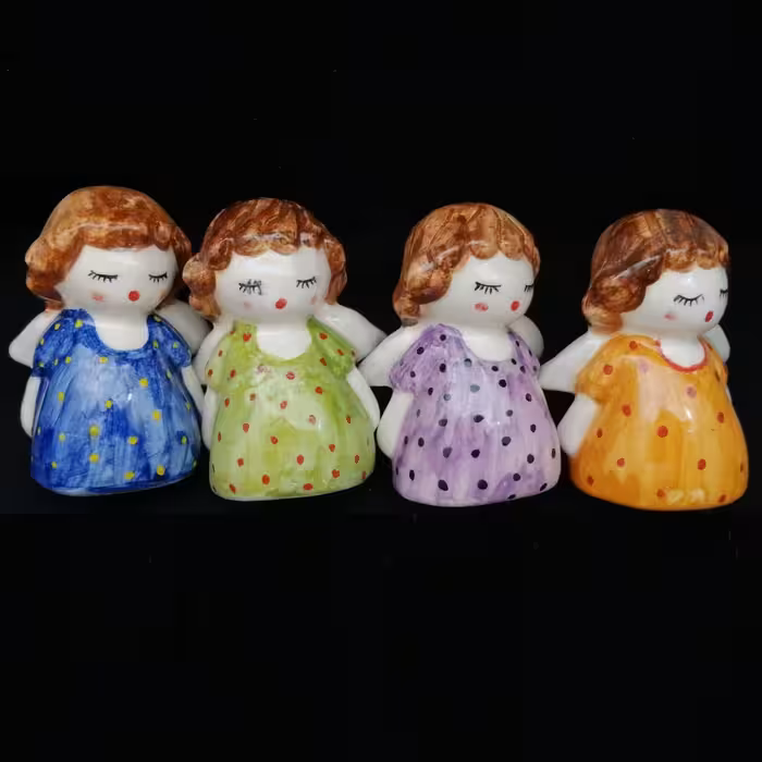 نمکدان سرامیکی طرح فرشته کد 10910360