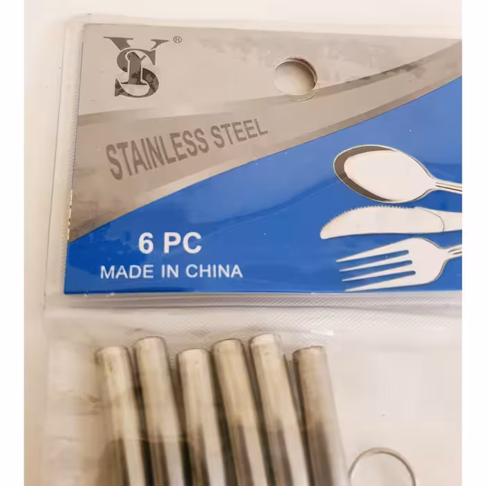 نی شربت خوری وای اس مدل S-6 بسته 6 عددی