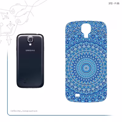 برچسب پوششی ماهوت مدل Mandala Design 1 مناسب برای گوشی موبایل سامسونگ Galaxy S4