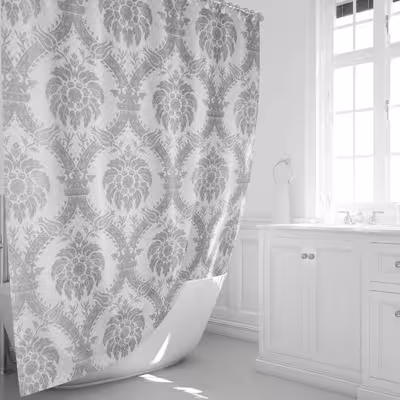 پرده حمام پیسو مدل BZ 38 سایز 180x200 سانتی متر