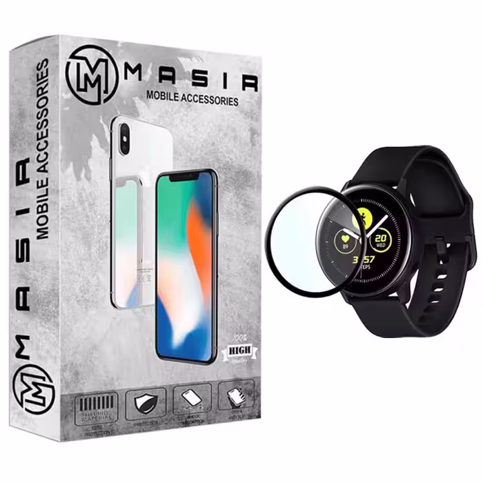 محافظ صفحه نمایش نانو مسیر مدل WH-M مناسب برای ساعت هوشمند سامسونگ Galaxy Watch Active 44 mm