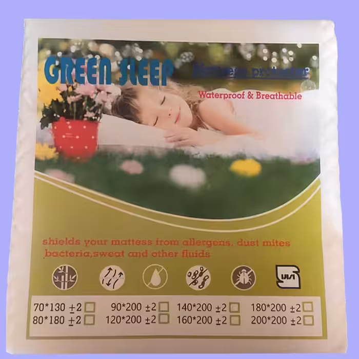 محافظ تشک گرین اسلیپ مدل ضد آب دونفره سایز 200x160 سانتی متر