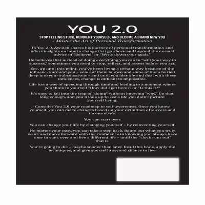 کتاب You 2.0 اثر Ayodeji Awosika انتشارات نبض دانش