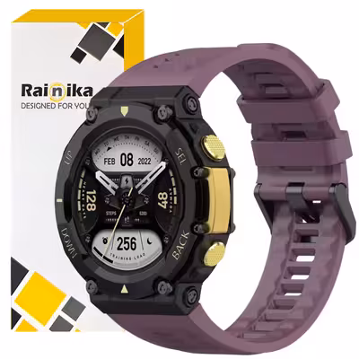 بند رینیکا مدل 2 TREX مناسب برای ساعت هوشمند امیزفیت T-Rex 2