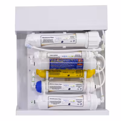 دستگاه تصفیه کننده آب آکوآ اسپرینگ مدل RO-S7-WZ 7950 به همراه رسوبگیر گلیتز