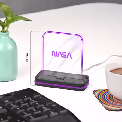 چراغ رومیزی نئون مدل NASA