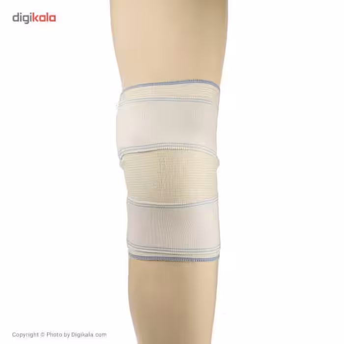 زانوبند پاک سمن مدل Woolen With Adjustable Straps سایز بزرگ