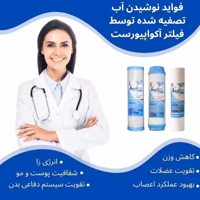 فیلتر دستگاه تصفیه آب آکوا پیورست مدل SOFT 018 مجموعه 18 عددی