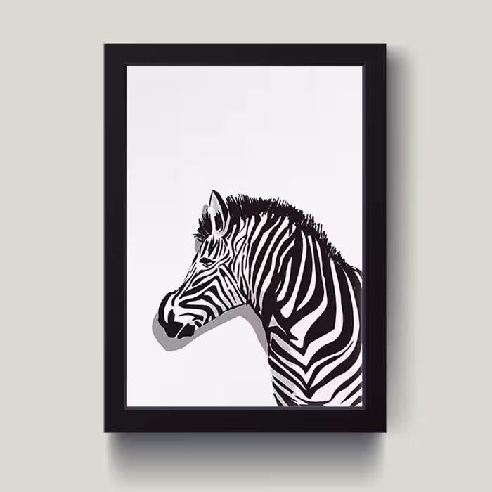 تابلو مدل دکوراتیو ZEBRA کد G11-25