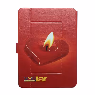 کیف کلاسوری مدل شمع کارتونی کد TK مناسب برای تبلت سامسونگ Galaxy Tab S6 lite P615