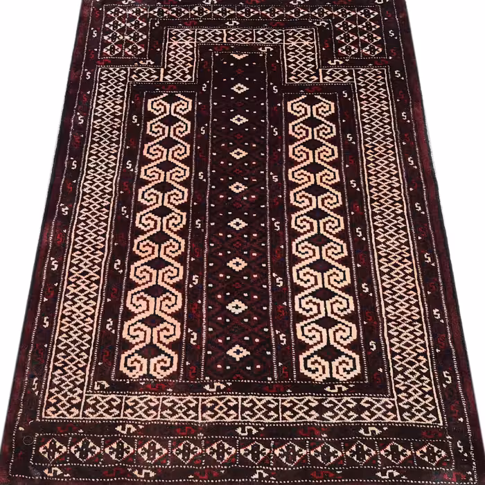 فرش دستبافت یک و نیم متری کد 1160