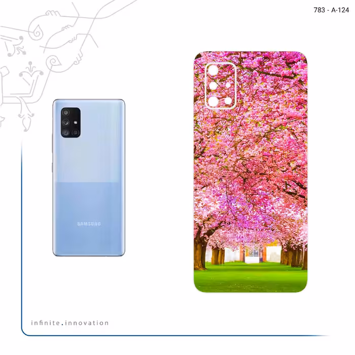 برچسب پوششی ماهوت مدل Spring Season مناسب برای گوشی موبایل سامسونگ Galaxy A71 5G