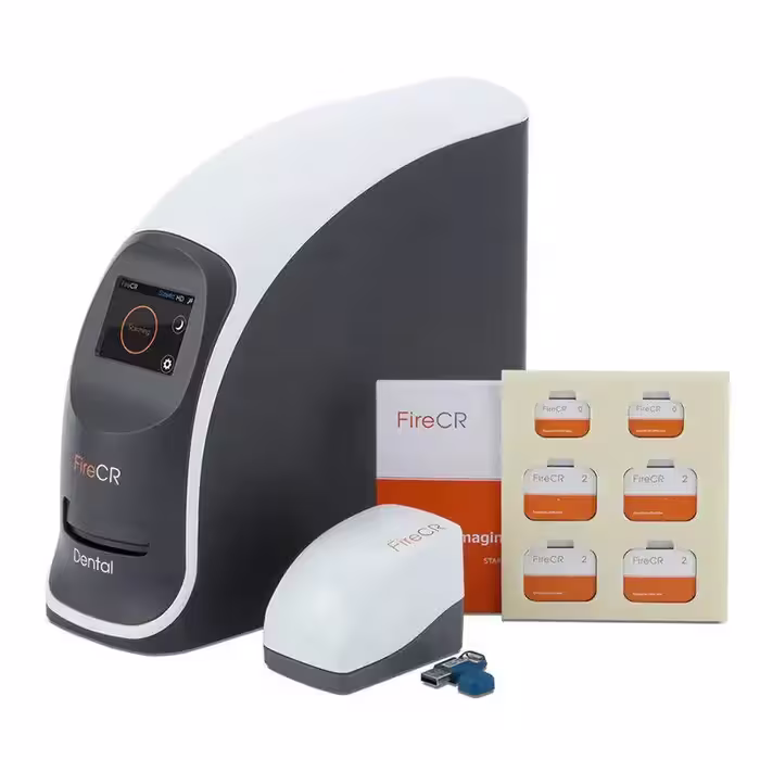 اسکنر فسفرپلیت 3Disc تری دیسک مدل Fire CR Dental فایر سی ار