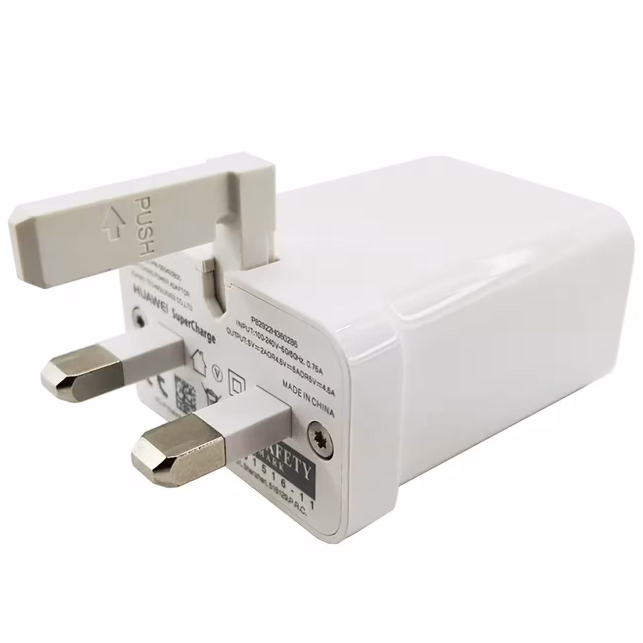 شارژر دیواری فست هوآوی با سه سطح خروجی 10/18/40 وات HW-050450B00