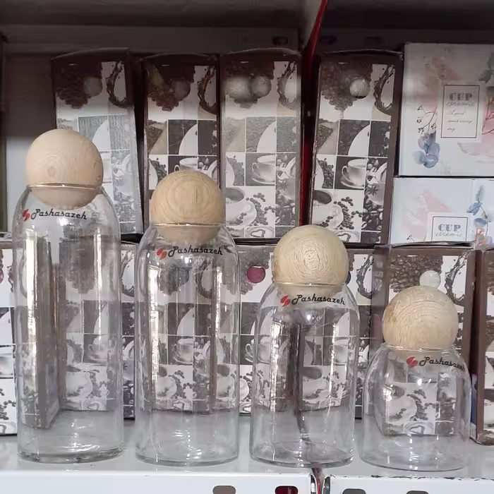 بانکه حبوبات درب چوب-پاسماوری درب توپی