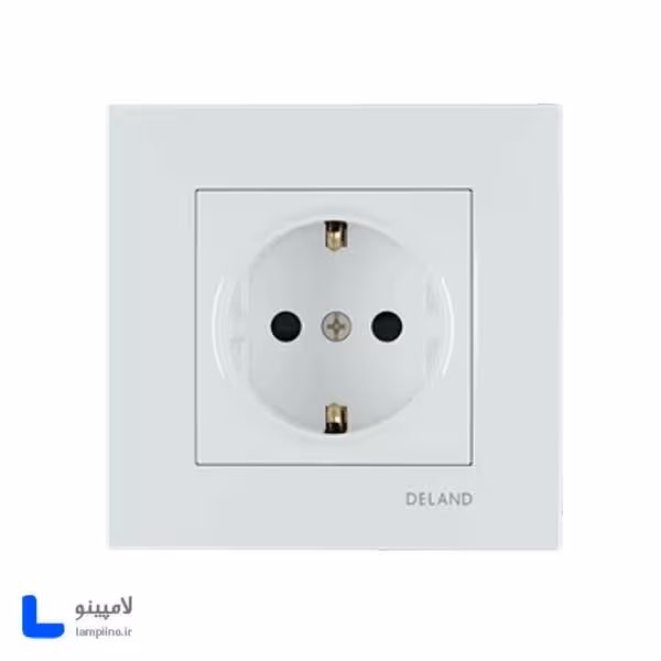 پریز برق ارت دار دلند مدل آسا