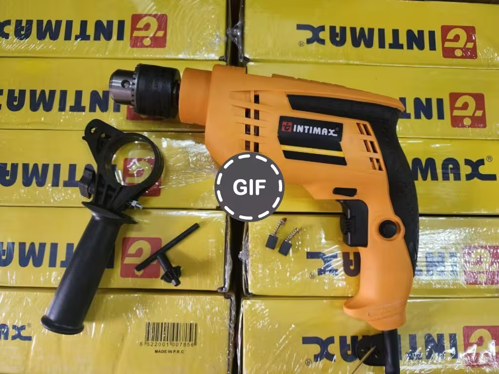 دریل 13 چکشی دیمردار سه نظام فلزی اینتی مکس مدل 0132