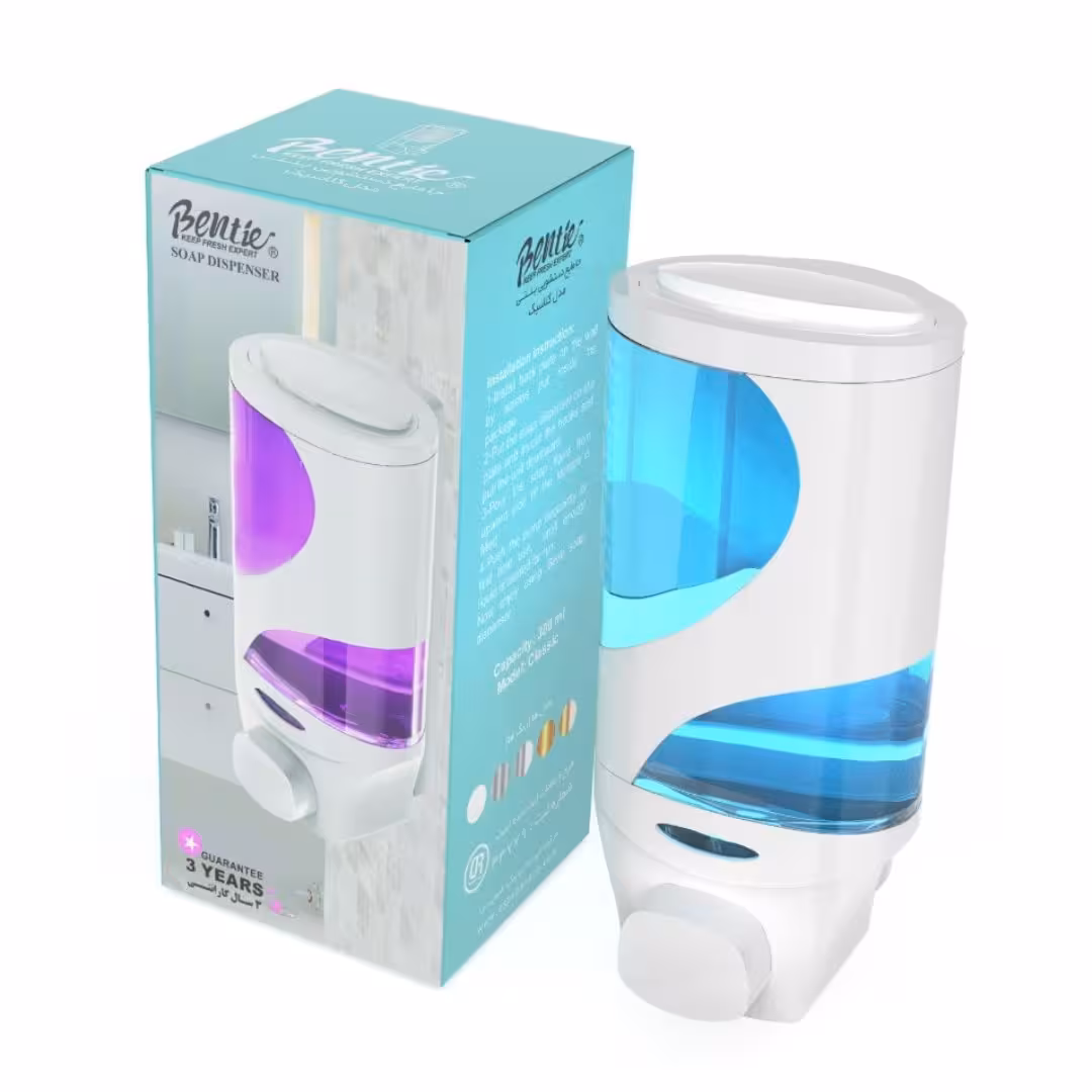 جامایع دیواری اسپادانا مدل بنتی رنگ سفید