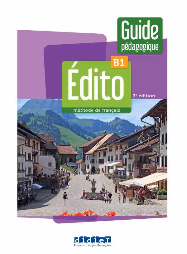 دانلود کتاب Edito B1 – Edition 2023 – Guide معلم