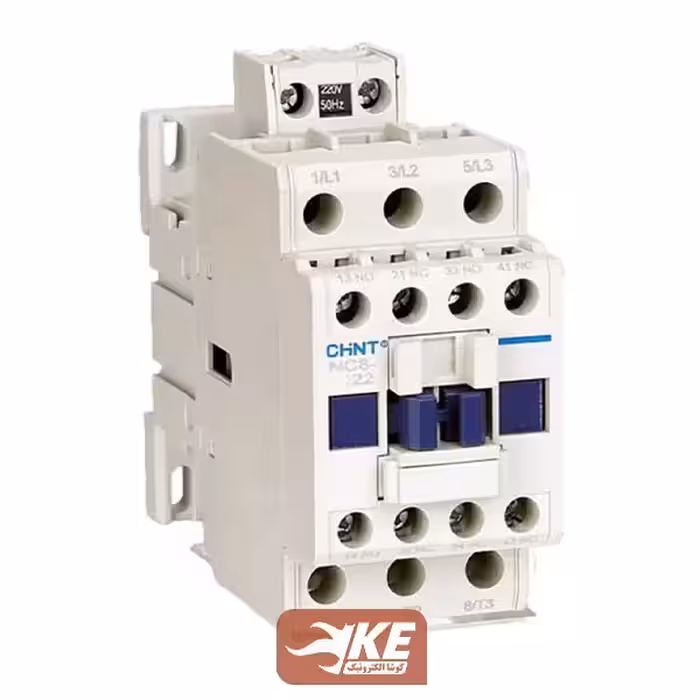 کنتاکتور 9 آمپر بوبین 110 ولت DC چینت مدل NC8-0922