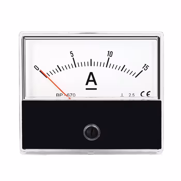 آمپرمتر 0.15 آمپر آنالوگ DC شنت دار مدل (BP-670)