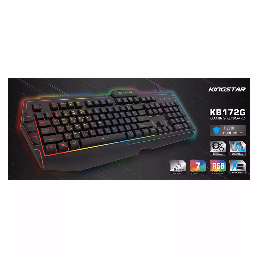کیبوردمخصوصبازی کینگ استار مدل KB172G