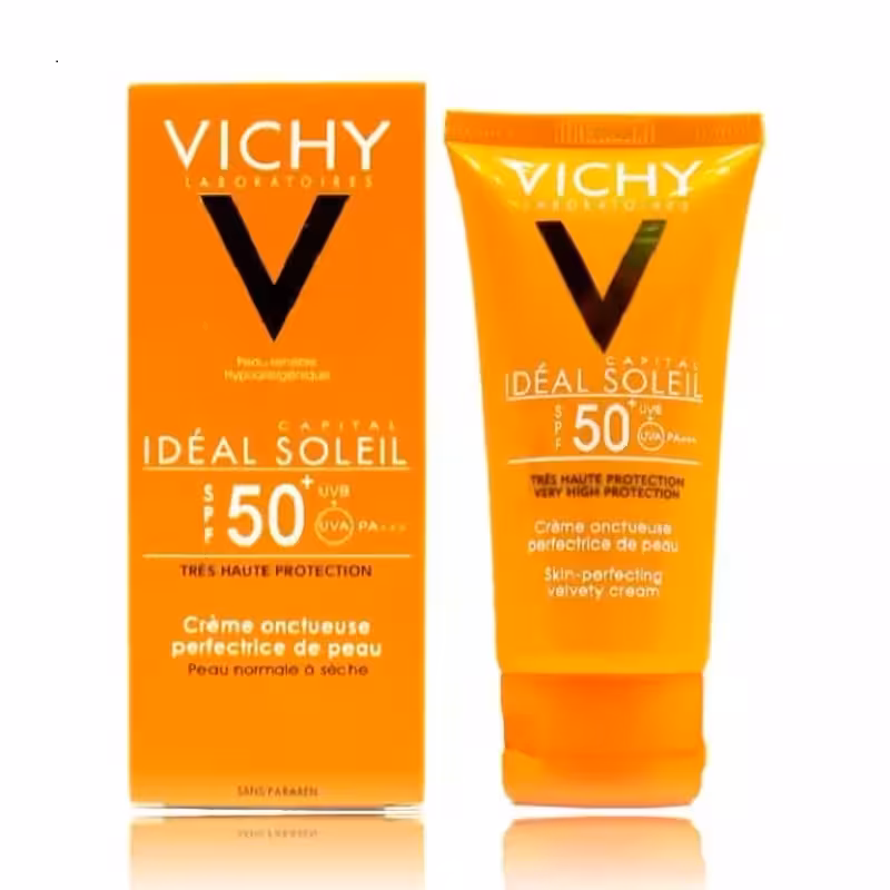 ضد آفتاب ویشی VICHY اورجینال سری Ideal Soleil مدل Dry Touch