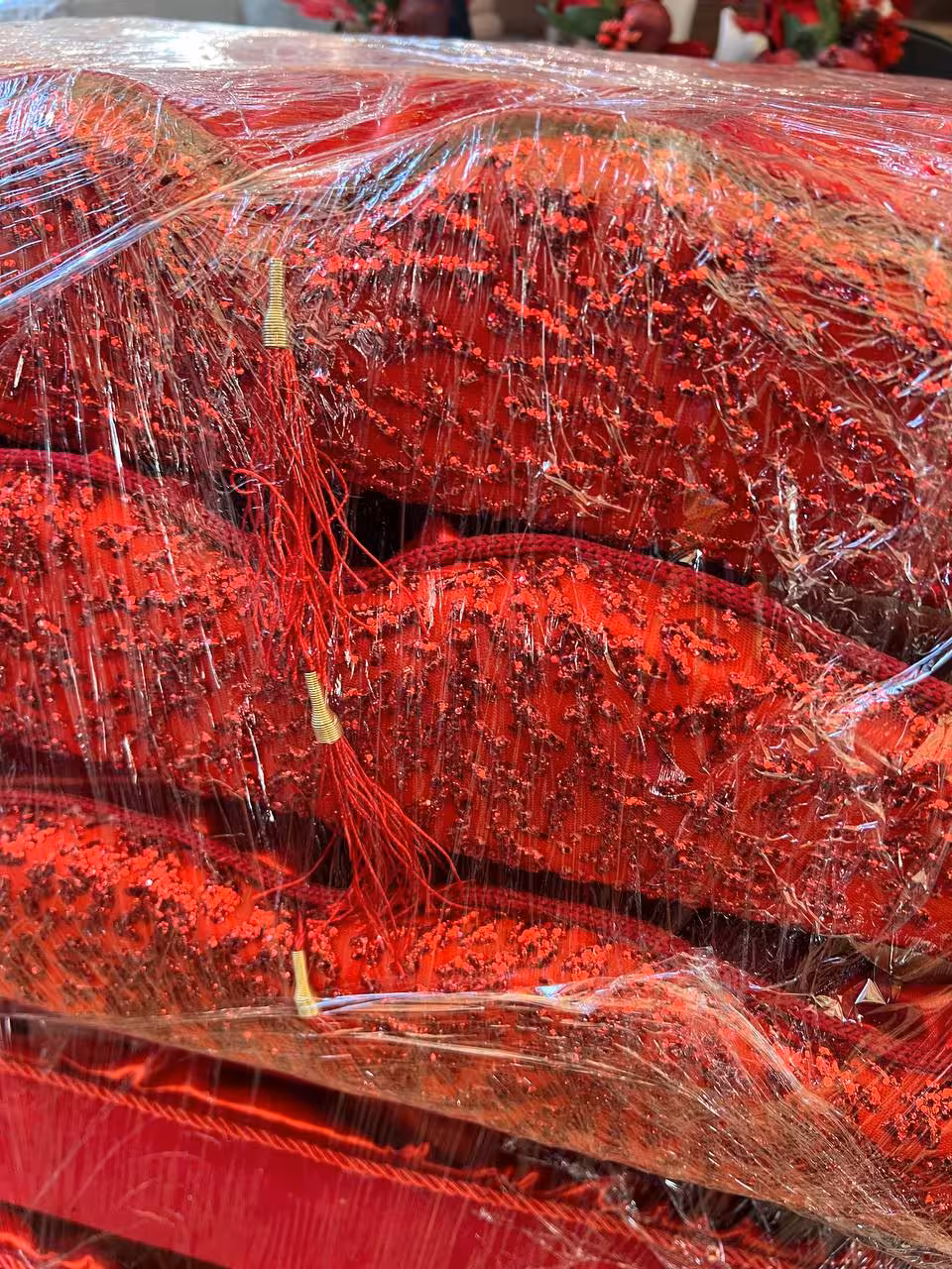 باکس یلدا قرمز مجموعه 3عددی