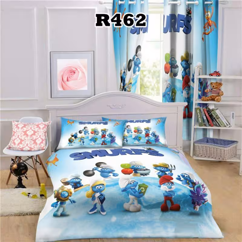روتختی سه بعدی طرح اسمورف ها