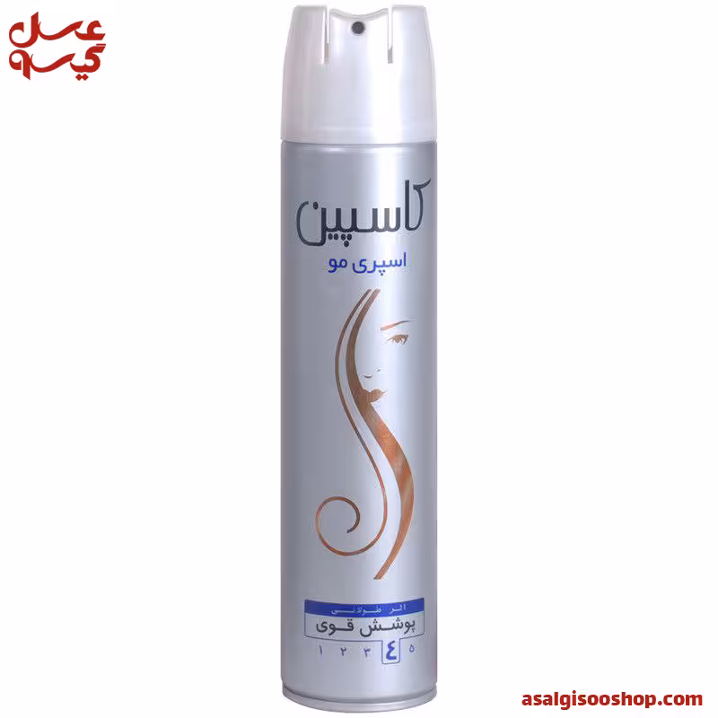 اسپری حالت دهنده مو کاسپین مدل Hair Spray حجم 250 میلی لیتر-کد1039