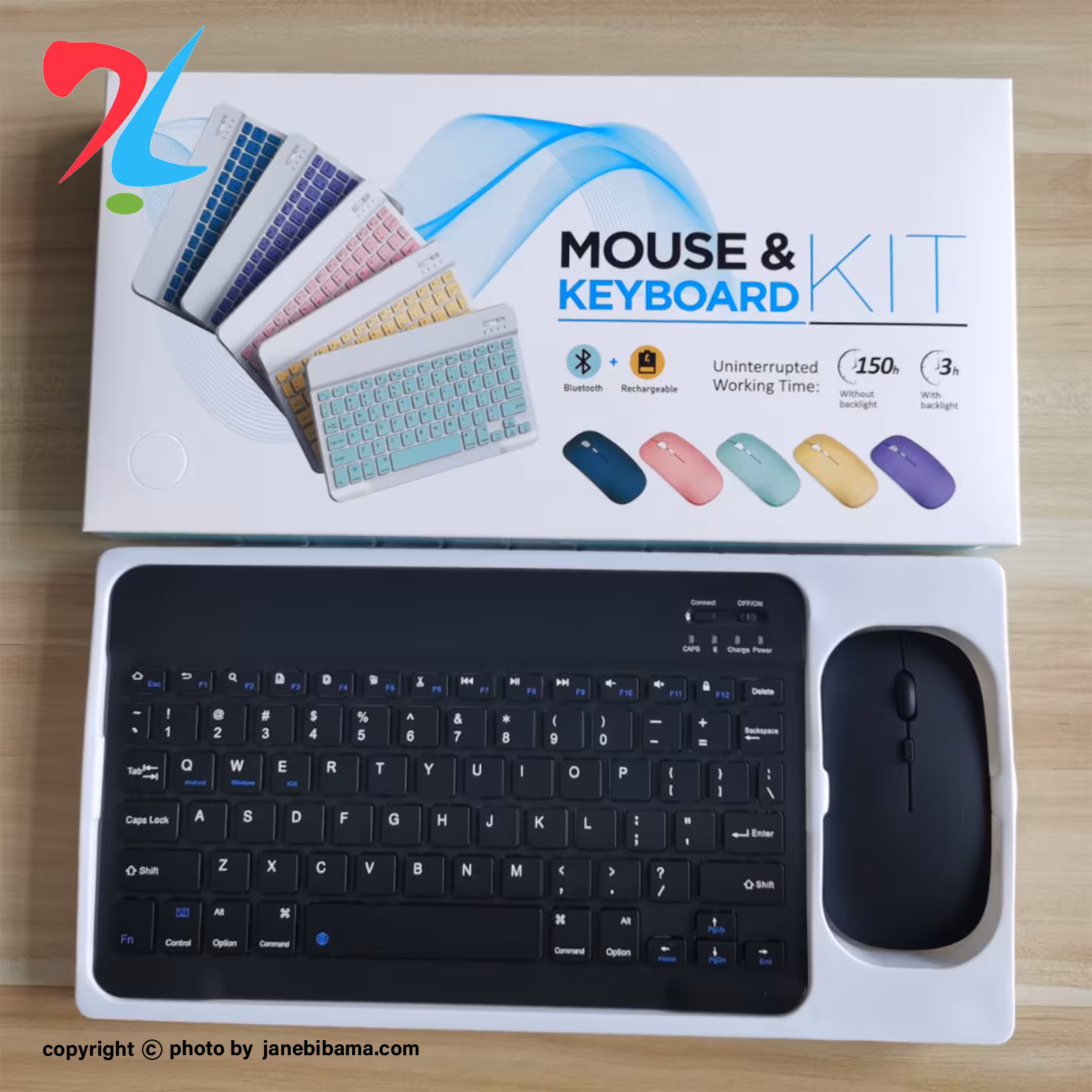 صفحه کلید و موس شارژی / اندروید / IOS / TV