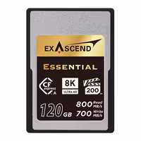 کارت حافظه CFexpress A اکساسند Exascend Essential Series CFexpress Type A 120GB 800MB/S