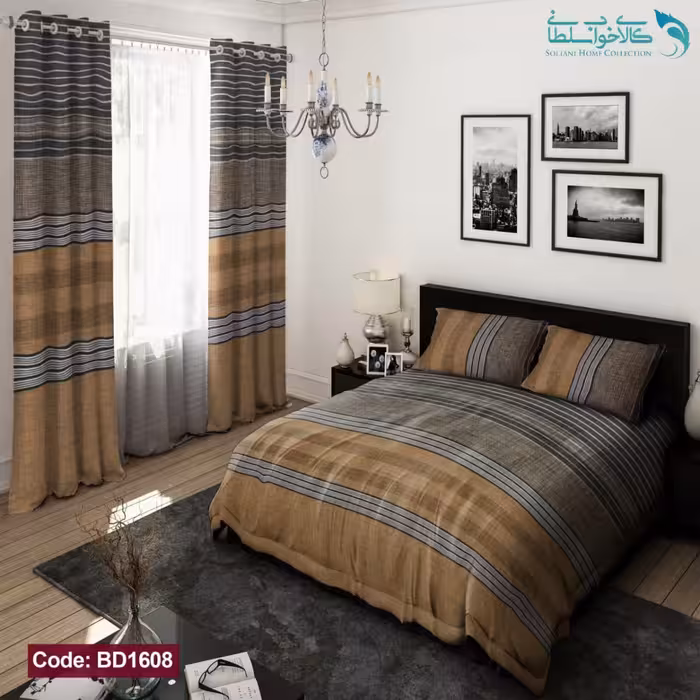 روتختی طرح تلما دونفره کد BD1608