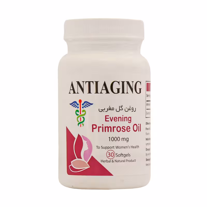 آنتی ای جینگ ایونینگ پریم رز اویل 30عدد | Evening Primrose Oil Antiaging