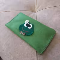 جامدادی نمدی با تصویر قورباغه