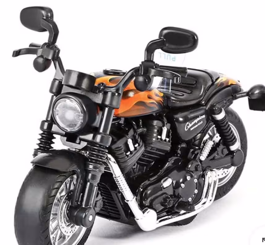 موتور عقب کش و موزیکال هزار رترو مقیاس 1 به 14