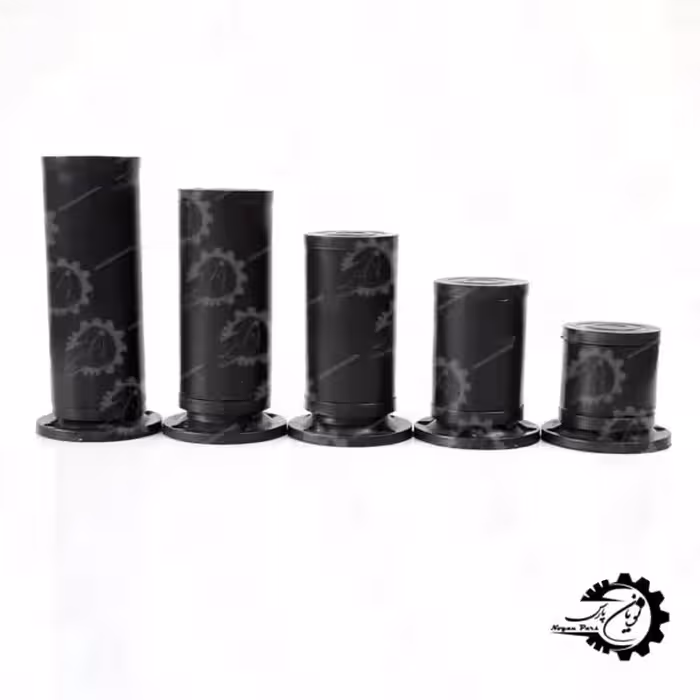 پایه پلاستیکی تکنواستار مشکی ساده  – 8 سانت