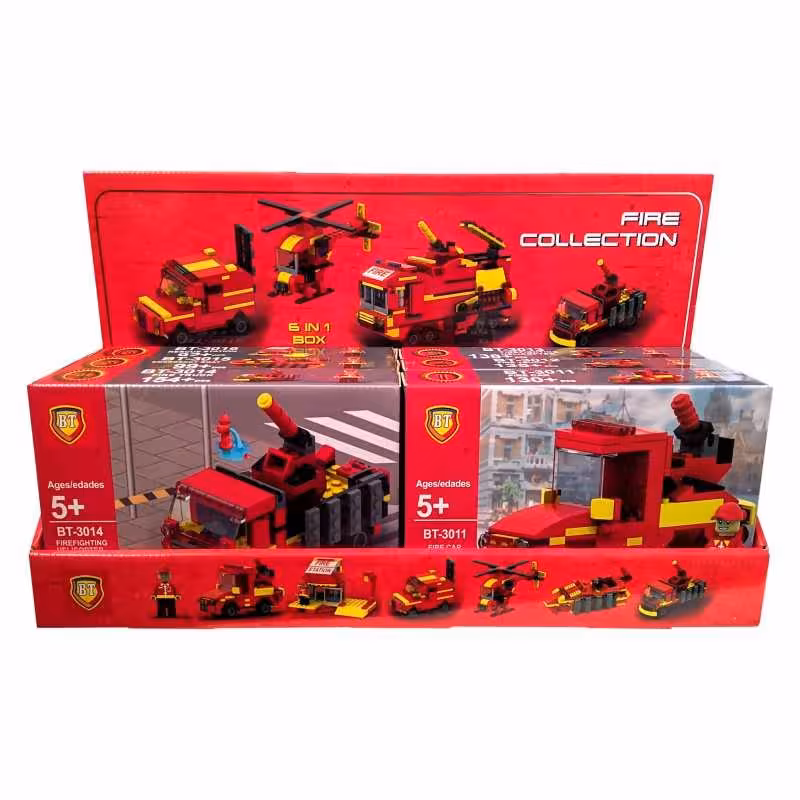 بازی لگو و ساختنی بی تی مدل آتش نشان بسته 6 عددی

اسباب بازی کودک