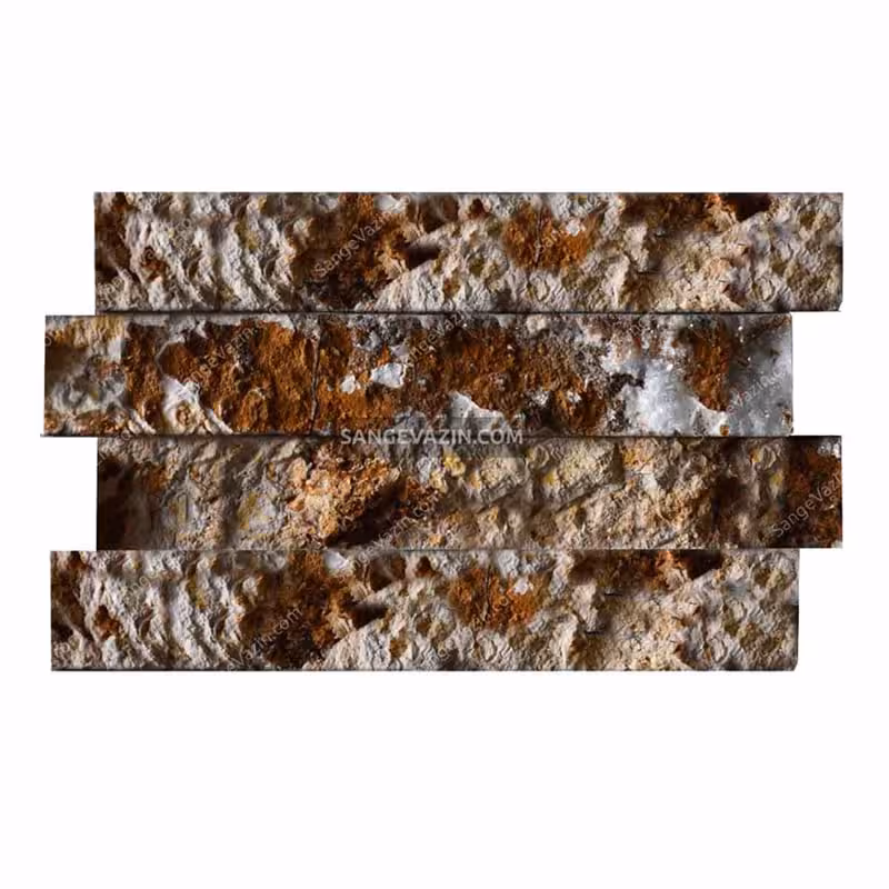 سنگ آنتیک آجری گردویی